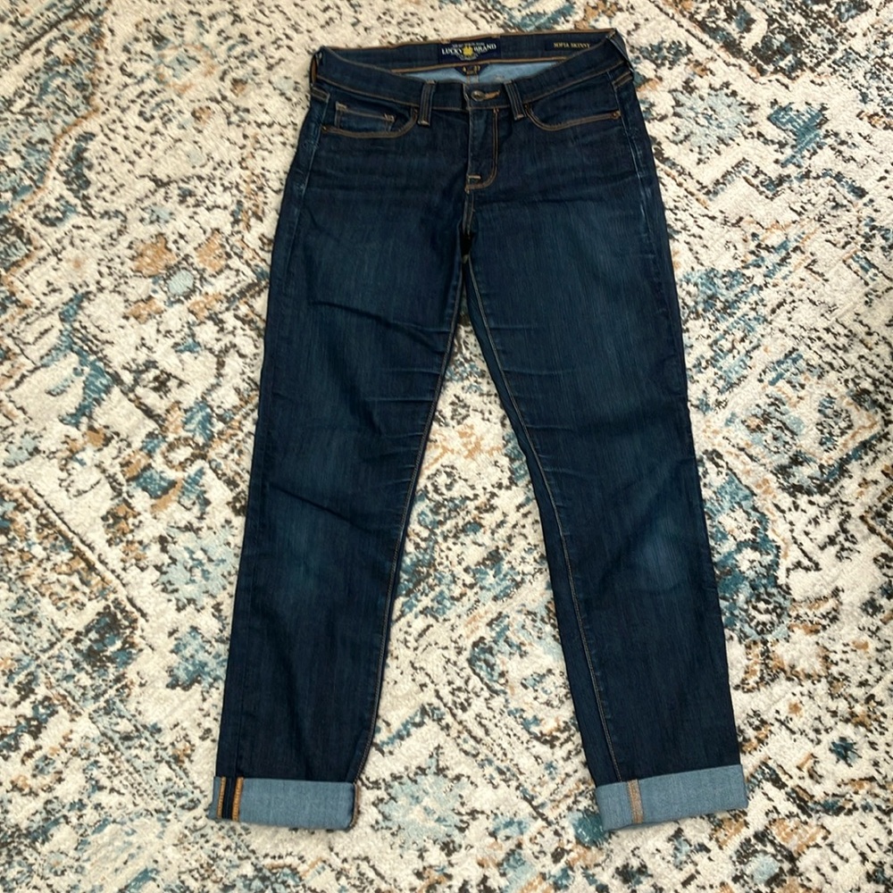 Lucky brand Sofia Skinny, ankle length size 4